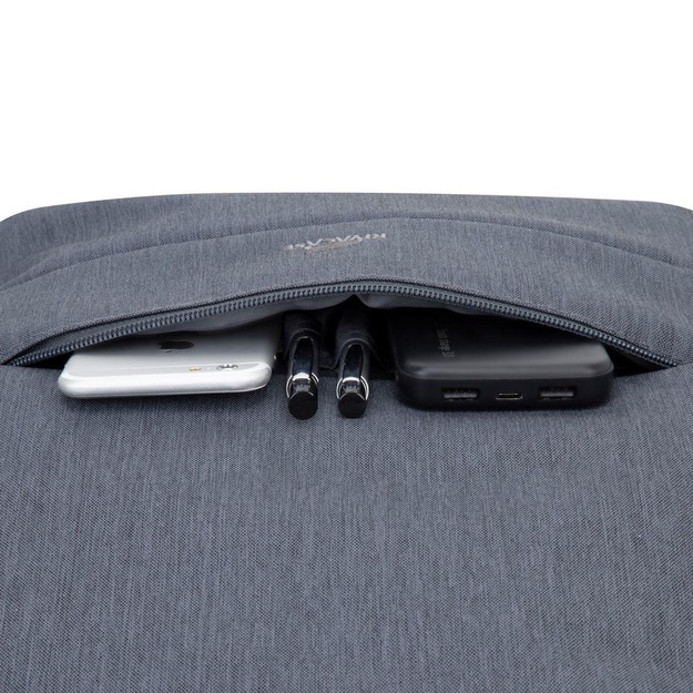 Nešiojamo kompiuterio kuprinė ANTI-THEFT 17.3 /7567 DARK GREY RIVACASE