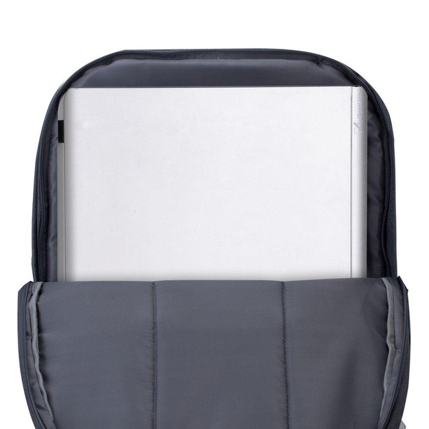 Nešiojamo kompiuterio kuprinė ANTI-THEFT 17.3 /7567 DARK GREY RIVACASE