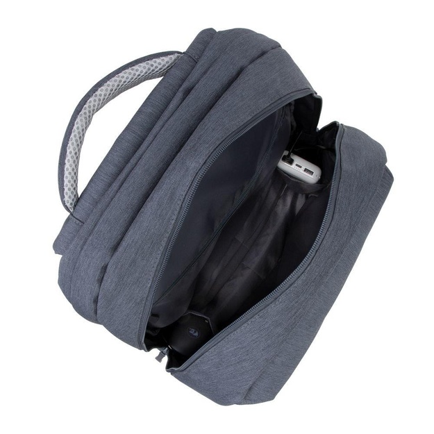 Nešiojamo kompiuterio kuprinė ANTI-THEFT 17.3 /7567 DARK GREY RIVACASE