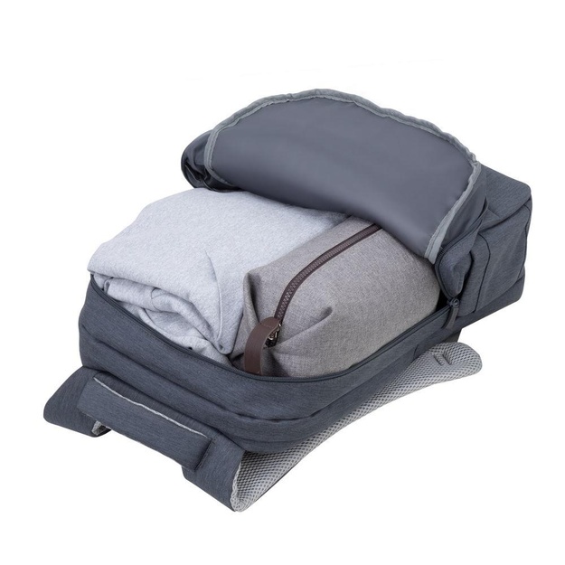 Nešiojamo kompiuterio kuprinė ANTI-THEFT 17.3 /7567 DARK GREY RIVACASE