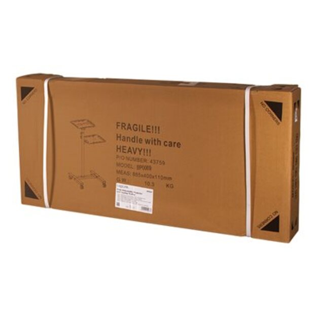 Stovas projektoriui / nešiojamam kompiuteriui LOGILINK BP0069 Steel adjustable