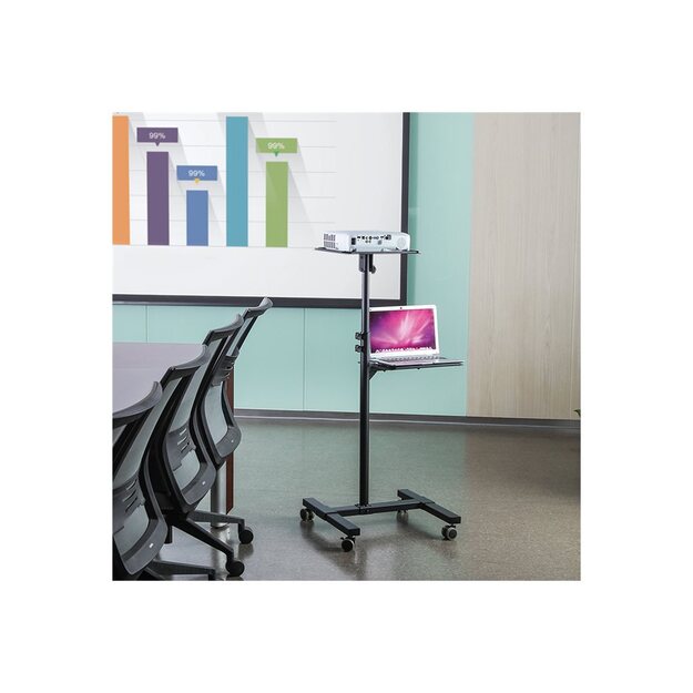 Stovas projektoriui / nešiojamam kompiuteriui LOGILINK BP0069 Steel adjustable