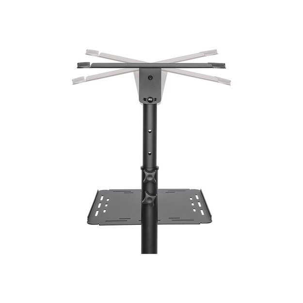 Stovas projektoriui / nešiojamam kompiuteriui LOGILINK BP0069 Steel adjustable