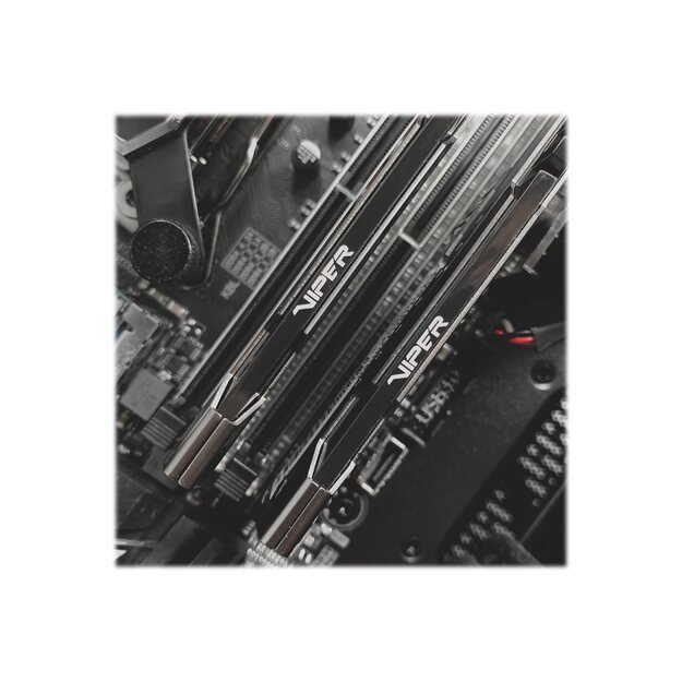 Operatyvioji atmintis (RAM) PATRIOT Viper Steel 32GB 2x16GB DDR4 3200MHz DIMM CL16-16-18-20 1.35V KIT