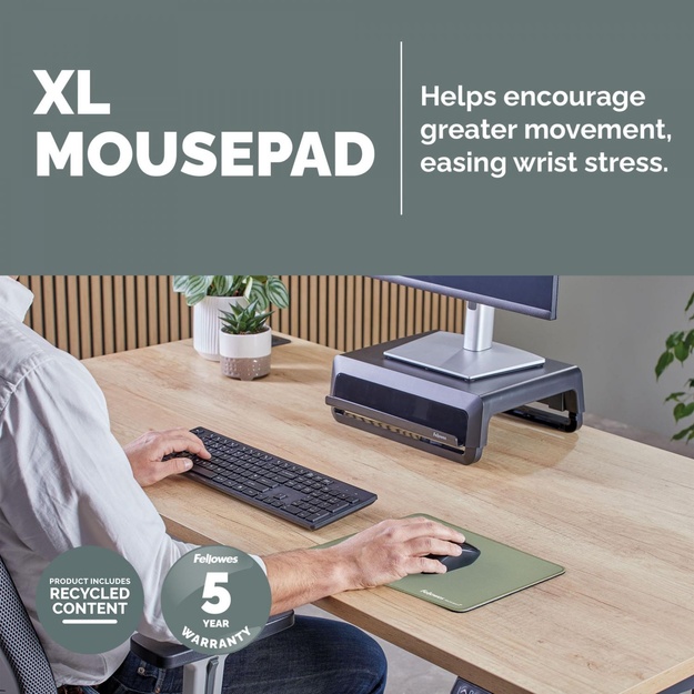 MOUSE PAD BREYTA XL/SAGE 100139318 FELLOWES