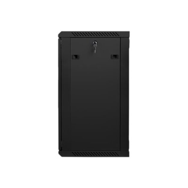 Komutacinė spinta pakabinama LANBERG WF01-6418-10B rack 19 demounted flat pack 18U/600x450mm black