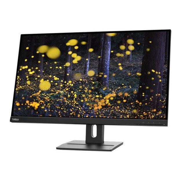 Monitorius LENOVO ThinkVision E27q-20 27inch IPS 16:9 QHD 350cd/m2 1000:1 3M:1 4ms HDMI 1.4 DP 1.2 75Hz sRGB 36