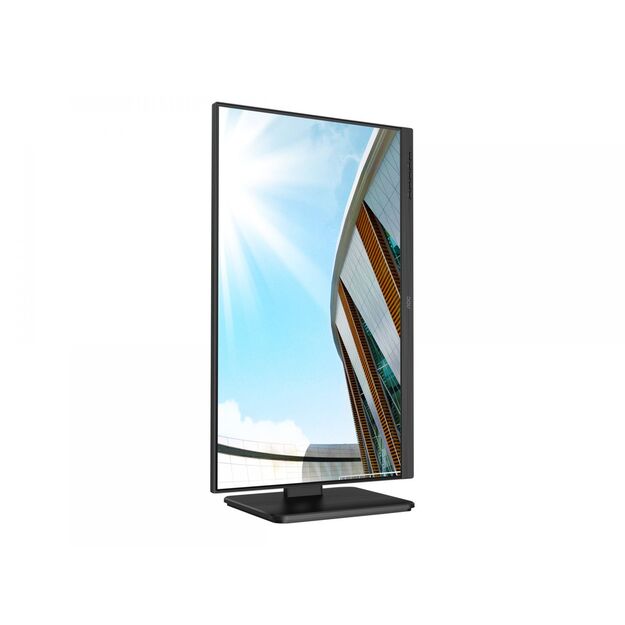 Monitorius AOC Q24P2Q 23.8inch 2560x1440 QHD IPS 250cd/m2 1000:1 4ms HDMI VGA DisplayPort Speakers