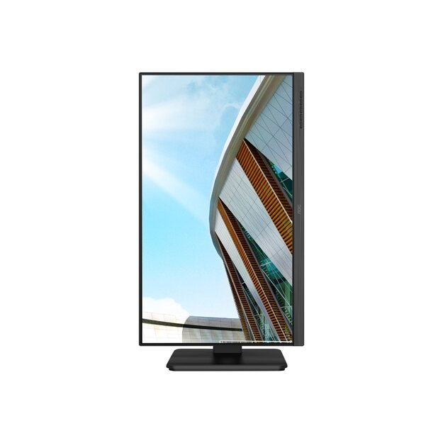 Monitorius AOC Q24P2Q 23.8inch 2560x1440 QHD IPS 250cd/m2 1000:1 4ms HDMI VGA DisplayPort Speakers