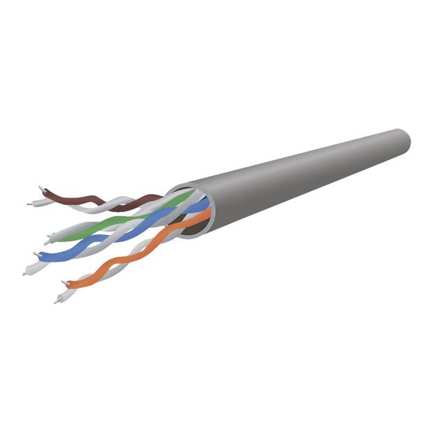 GEMBIRD PP12-0.5M Gembird patchcord RJ45, cat.5e, UTP, 0.5m, gray