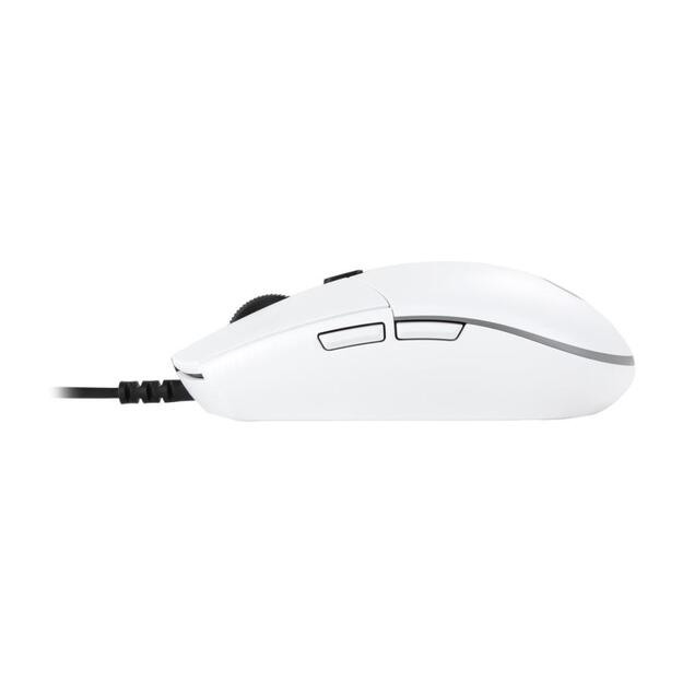 Kompiuterinė pelė laidinė MOUSE USB OPTICAL G203/WHITE 910-005797 LOGITECH
