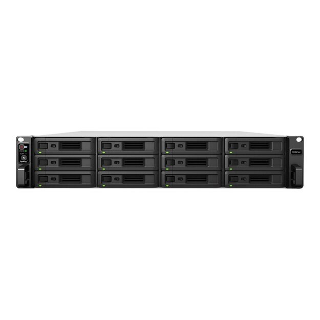 SYNOLOGY RS3621xs+ 12-bay NAS-RackStation D-1541 8-core 2.1GHz 8GB DDR4 2xUSB 3.2 Gen 4xRJ-45 2x10GbE RJ-45 2xExpansion ports 1