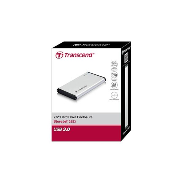 SSD/HDD CASE 2.5 USB3.1/TS0GSJ25S3 TRANSCEND