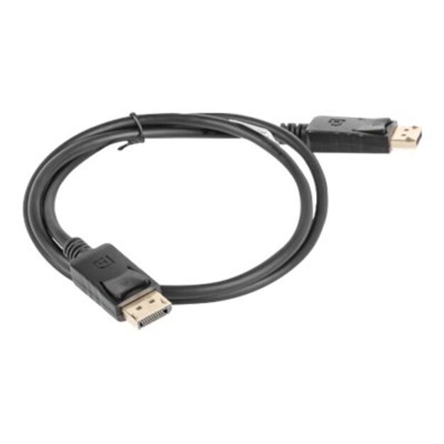 LANBERG CA-DPDP-10CC-0010-BK cable Display Port M/M 1m 4K black 2