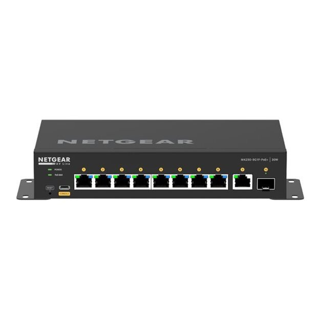 Komutatorius NETGEAR 10PT M4250-9G1F-POE+ Managed Switch 1