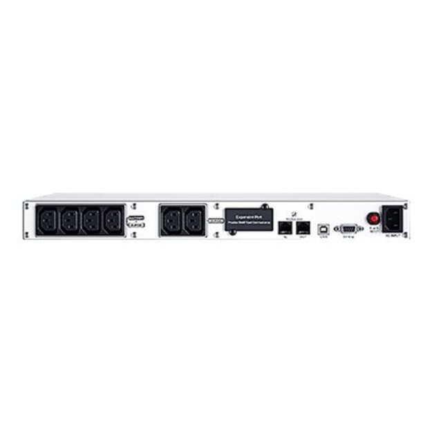 Nepertraukiamo maitinimo šaltinis UPS CYBERPOWER UPS OR600ELCDRM1U 600VA/360W Rack 1U IEC C13 1