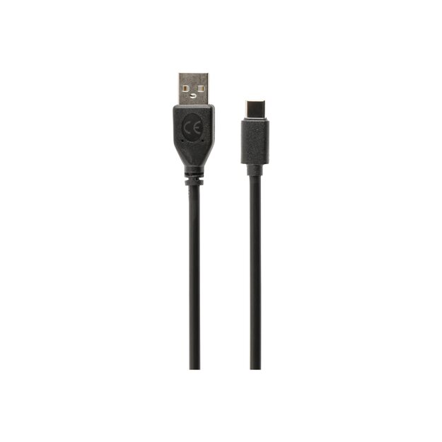 GEMBIRD CCP-USB2-AMCM-6 Gembird USB 2.0 AM cable to type-C (AM/CM), 1.8m, black