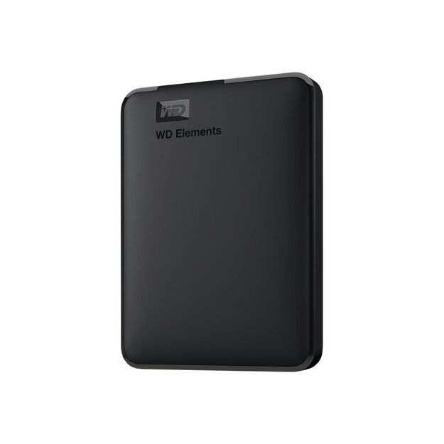 Išorinis kietasis diskas HDD |WESTERN DIGITAL|Elements Portable|1TB|USB 3.0|Colour Black|WDBUZG0010BBK-WESN