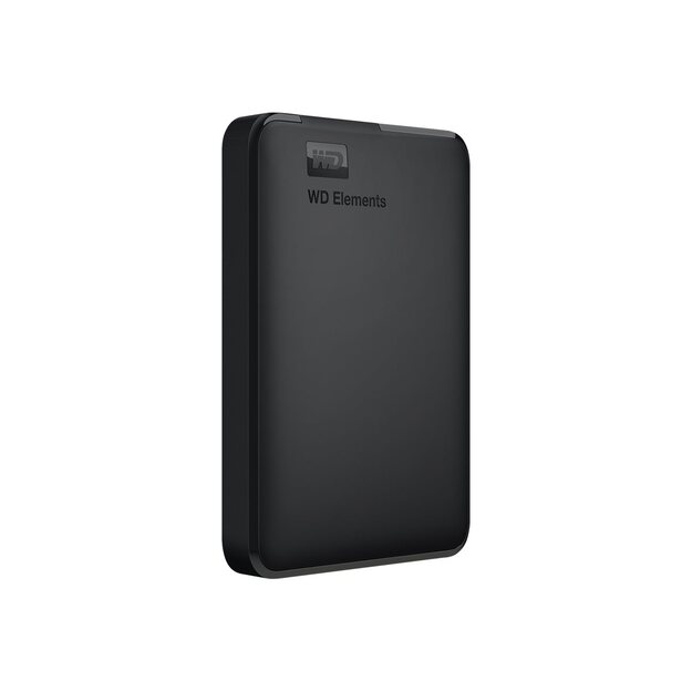 Išorinis kietasis diskas HDD |WESTERN DIGITAL|Elements Portable|1TB|USB 3.0|Colour Black|WDBUZG0010BBK-WESN