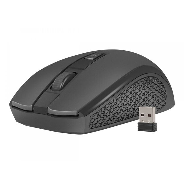 Kompiuterinė pelė belaidė NATEC Wireless optical mouse Jay 2 1600DPI black