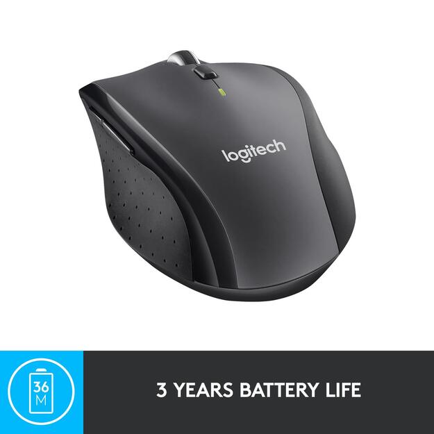 Kompiuterinė pelė belaidė LASER WRL M705/BLACK 910-001949 LOGITECH 39