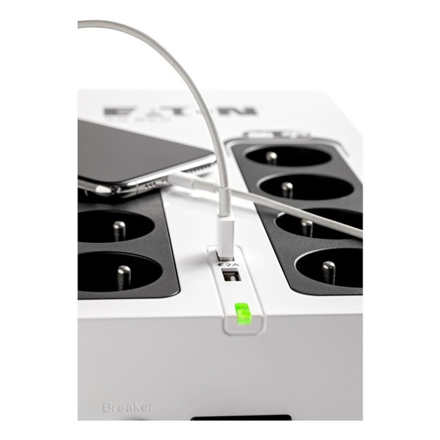 Nepertraukiamo maitinimo šaltinis UPS |EATON|510 Watts|850 VA|Offline|3S850D