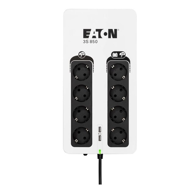 Nepertraukiamo maitinimo šaltinis UPS |EATON|510 Watts|850 VA|Offline|3S850D