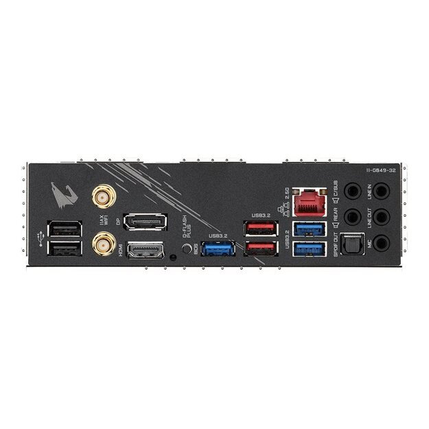 Pagrindinė plokštė|GIGABYTE|AMD B550|SAM4|ATX|2xPCI-Express 3.0 1x|1xPCI-Express 3.0 2x|1xPCI-Express 4.0 16x|2xM.2|Memory DDR4|Memory slots 4|1xHDMI|1xDisplayPort|2xAudio-In|3xAudio-Out|2xUSB 2.0|5xUSB 3.2|1xOptical S/PDIF|1xRJ45|2xRF-Out|B550AORUSELITEA