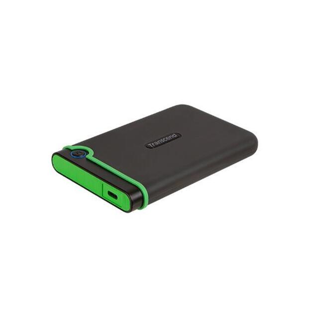 Išorinis kietasis diskas HDD |TRANSCEND|StoreJet|TS4TSJ25M3C|4TB|USB 3.1|Colour Green|TS4TSJ25M3C