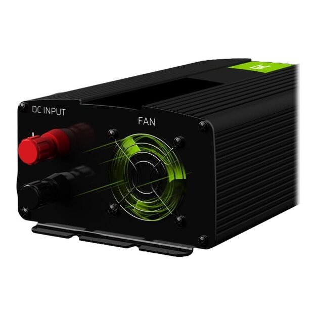 GREENCELL Car Power Inverter 24V to 230V 1000W/2000W Pure sine wave 7