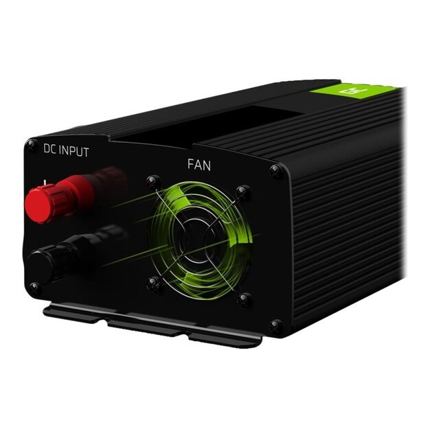 GREENCELL Car Power Inverter 24V to 230V 1000W/2000W Pure sine wave