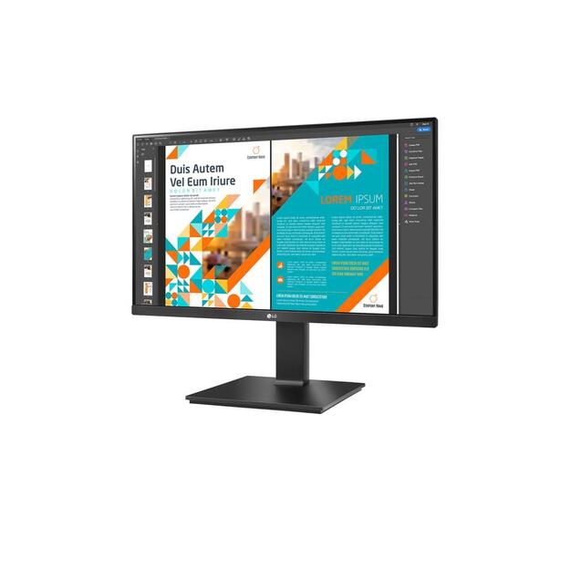 Monitorius verslui |LG|24QP550-B|23.8 |Business|Panel IPS|2560x1440|16:9|Matte|5 ms|Swivel|Pivot|Height adjustable|Tilt|24QP550-B