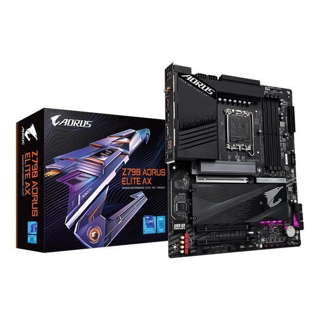 Pagrindinė plokštė GIGABYTE Z790 AORUS ELITE AX MB LGA1700 4xDIMM DDR5 10