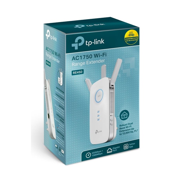 Belaidžio ryšio stiprintuvas 1750MBPS RE450 TP-LINK