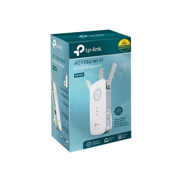 WRL RANGE EXTENDER 1750MBPS RE450 TP-LINK