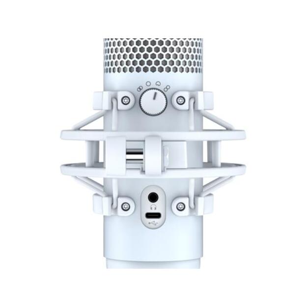 Mikrofonas MICROPHONE HYPERX QUADCAST S/WHITE 519P0AA HYPERX