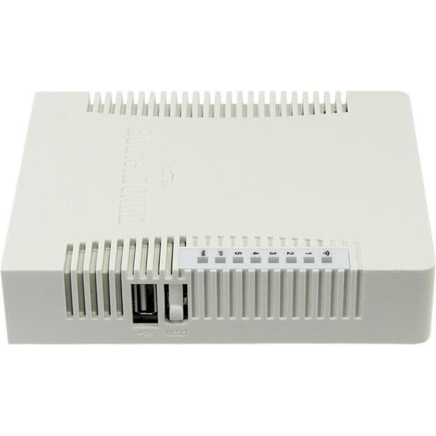 Maršrutizatorius |MIKROTIK|IEEE 802.11a|IEEE 802.11b|IEEE 802.11g|IEEE 802.11n|IEEE 802.11ac|USB 2.0|5x10/100/1000M|RB962UIGS-5HACT2HNT