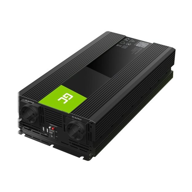 GREENCELL Inverter 12V - 230V 3000W/6000W Pure sine wave 50