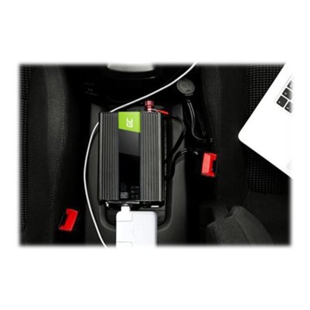 GREENCELL Inverter 12V - 230V 3000W/6000W Pure sine wave 43