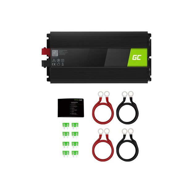 GREENCELL Inverter 12V - 230V 3000W/6000W Pure sine wave 48