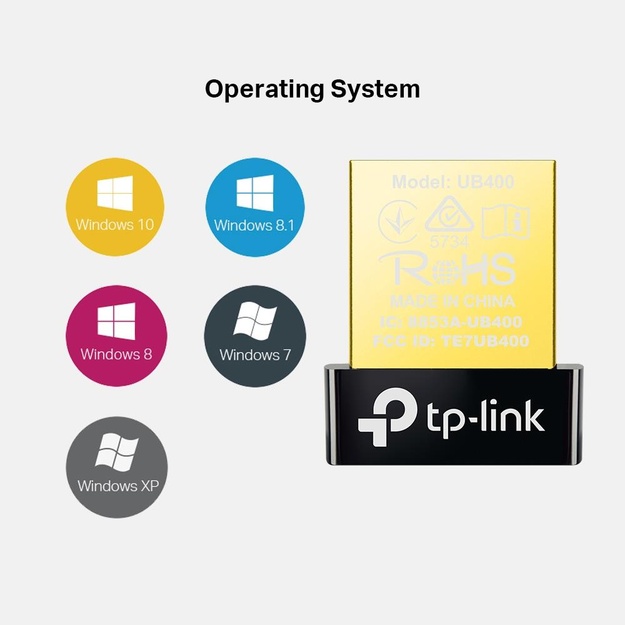 USB belaidžio tinklo Wi-Fi adapteris BLUETH 4 UB400 TP-LINK