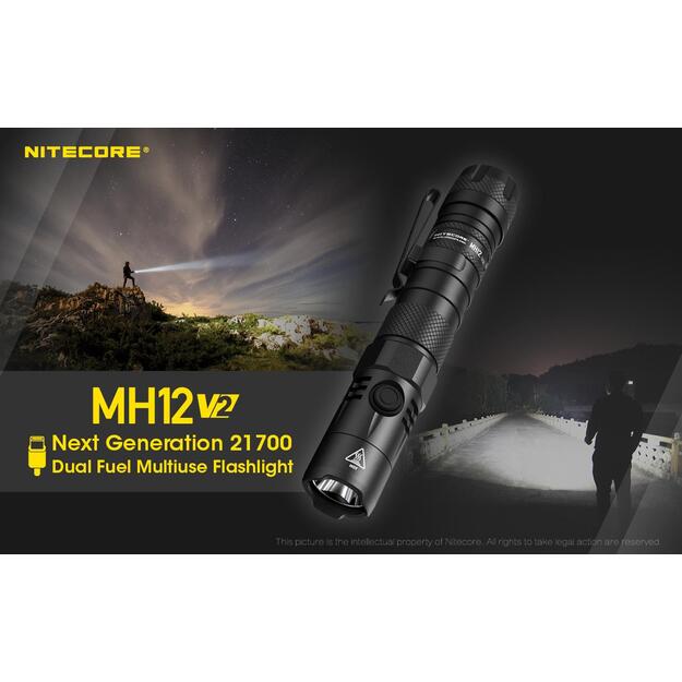 Žibintuvėlis MH SERIES/1200 LUMENS MH12 V2 NITECORE 10