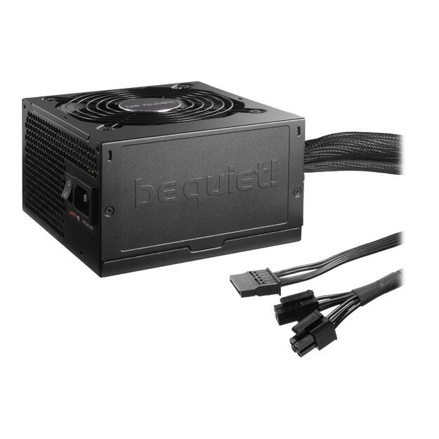 Maitinimo šaltinis kompiuteriui Power Supply|BE QUIET|500 Watts|Efficiency 80 PLUS BRONZE|PFC Active|MTBF 100000 hours|BN301