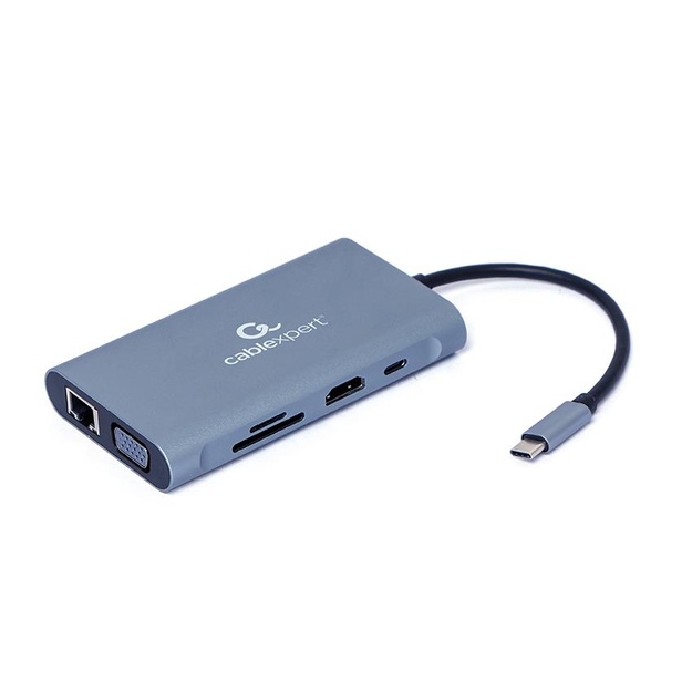 I/O ADAPTER USB-C TO HDMI/USB3/7IN1 A-CM-COMBO7-01 GEMBIRD