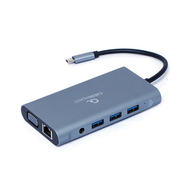 I/O ADAPTER USB-C TO HDMI/USB3/7IN1 A-CM-COMBO7-01 GEMBIRD