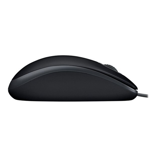 Kompiuterinė pelė laidinė MOUSE USB OPTICAL B110 SILENT/BLACK 910-005508 LOGITECH