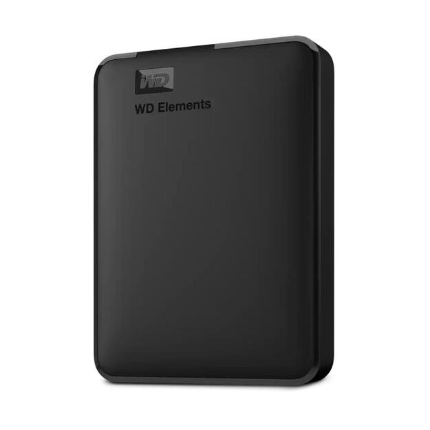 Išorinis kietasis diskas HDD |WESTERN DIGITAL|Elements Portable|WDBU6Y0050BBK-WESN|5TB|USB 3.0|Colour Black|WDBU6Y0050BBK-WESN