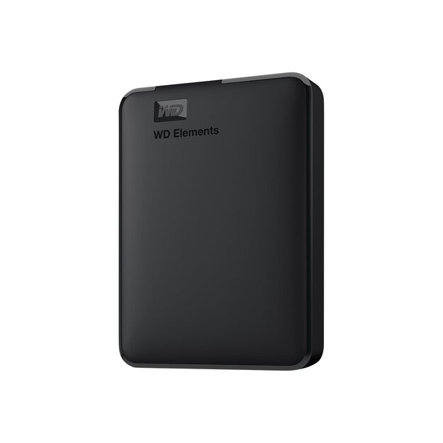 Išorinis kietasis diskas HDD |WESTERN DIGITAL|Elements Portable|WDBU6Y0050BBK-WESN|5TB|USB 3.0|Colour Black|WDBU6Y0050BBK-WESN