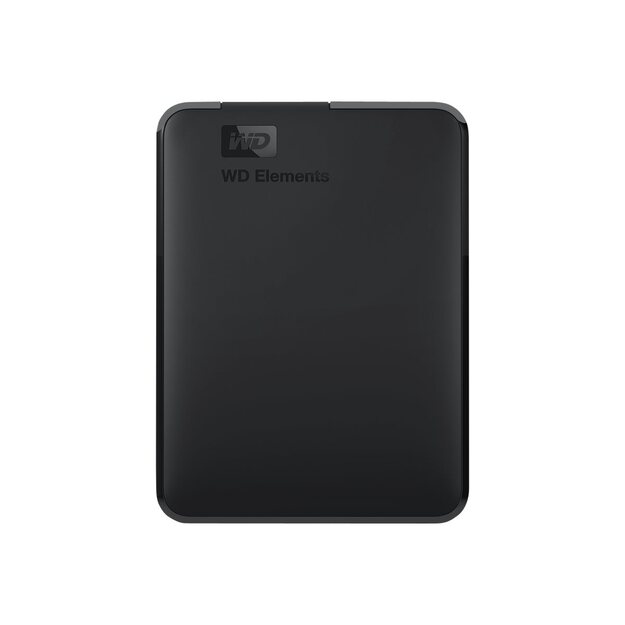 Išorinis kietasis diskas HDD |WESTERN DIGITAL|Elements Portable|WDBU6Y0050BBK-WESN|5TB|USB 3.0|Colour Black|WDBU6Y0050BBK-WESN