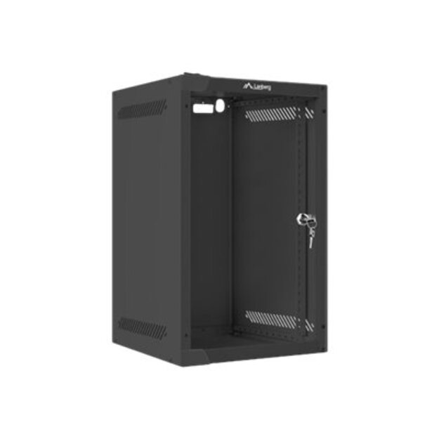Komutacinė spinta pakabinama LANBERG WF10-2309-10B 10 9U 280X310 Black 4